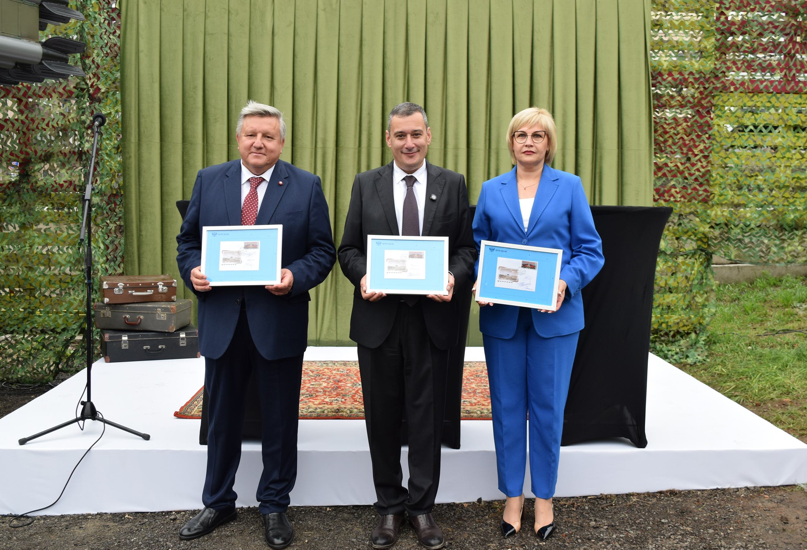 Новая почтовая марка «Курская битва»