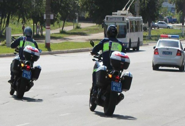 Мотоциклисты под контролем