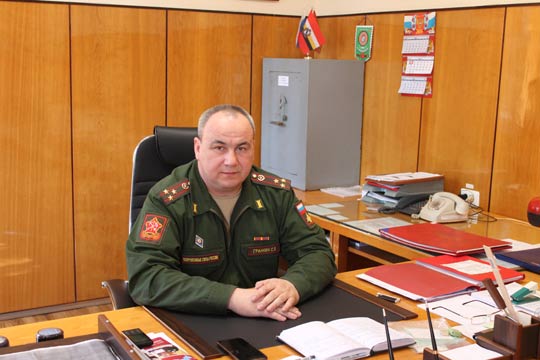 Военный комиссар Курской области.