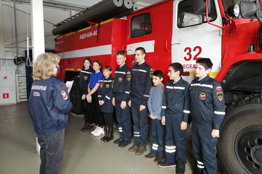 День открытых дверей в ПЧ 32 с. Беседино